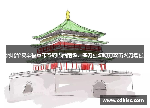 河北华夏幸福宣布签约巴西前锋，实力强劲助力攻击火力增强